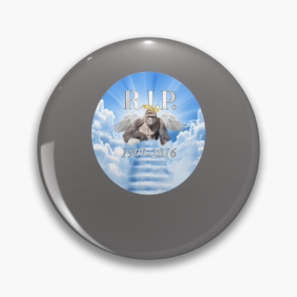 Item preview, RIP HARAMBE (CIRCLE EDITION) designed and sold by ChristopGerla.