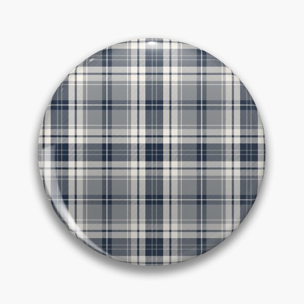 Item preview, Navy Grey White Classic Plaid Pattern designed and sold by LilynIncStudio.
