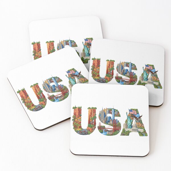 Item preview, The Alphabet of the USA - USA designed and sold by Kaleddis.