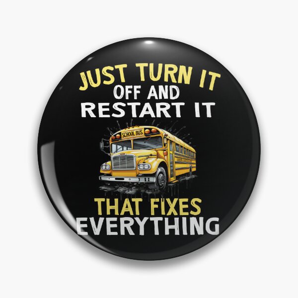 Item preview, Funny School Bus Driver Mechanic Tech Humor Graphic designed and sold by Nocturnal-Vines.