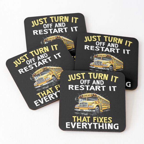 Item preview, Funny School Bus Driver Mechanic Tech Humor Graphic designed and sold by Nocturnal-Vines.