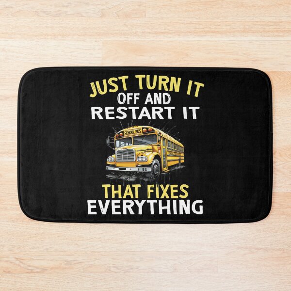 Item preview, Funny School Bus Driver Mechanic Tech Humor Graphic designed and sold by Nocturnal-Vines.