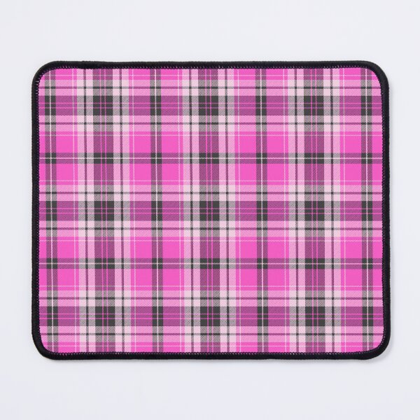 Item preview, Hot Pink and Black Bold Plaid Pattern designed and sold by LilynIncStudio.