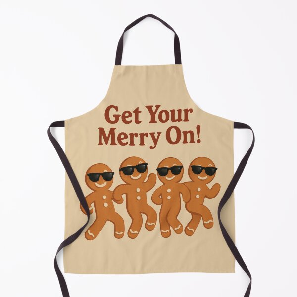 Item preview, Get Your Merry On Gingerbread Squad by Modern Mojo | Cool Christmas Cookie Art | Funny Holiday Party Design designed and sold by Modern-Mojo.