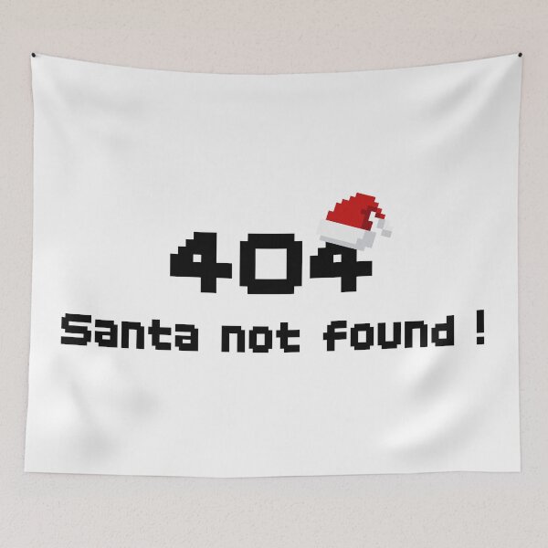 Item preview, 404 Santa Not Found - Christmas designed and sold by ProjetF.