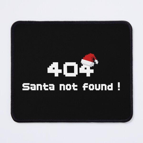 Item preview, 404 Santa Not Found - Christmas (dark) designed and sold by ProjetF.