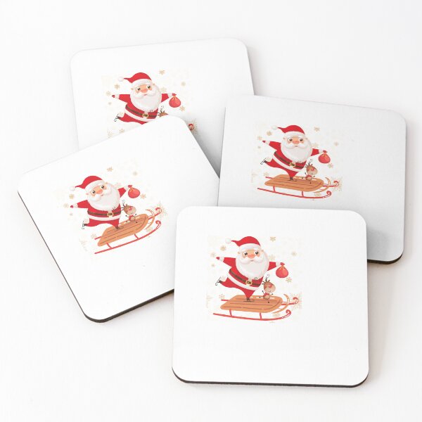 Item preview, Festive Santa Snow Ride designed and sold by ankeyhooba.
