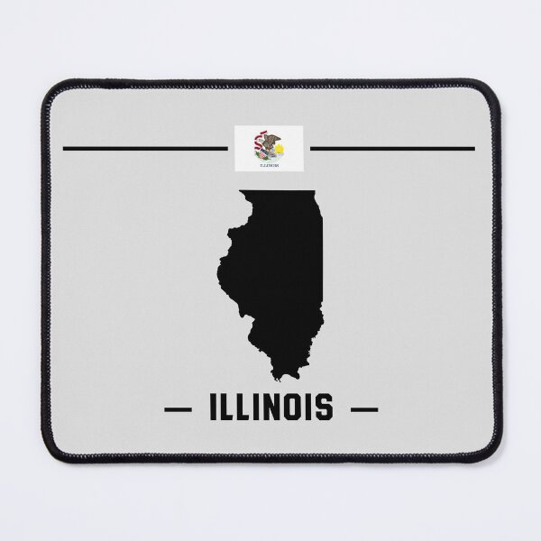 Item preview, Illinois State Outline Flag T-Shirt | Heart of the Midwest Pride designed and sold by mashmosh.
