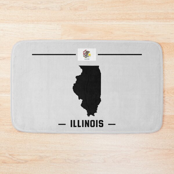 Item preview, Illinois State Outline Flag T-Shirt | Heart of the Midwest Pride designed and sold by mashmosh.