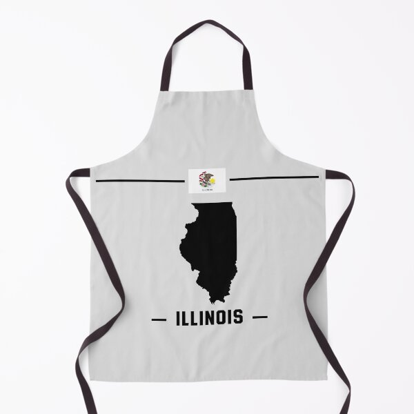 Item preview, Illinois State Outline Flag T-Shirt | Heart of the Midwest Pride designed and sold by mashmosh.