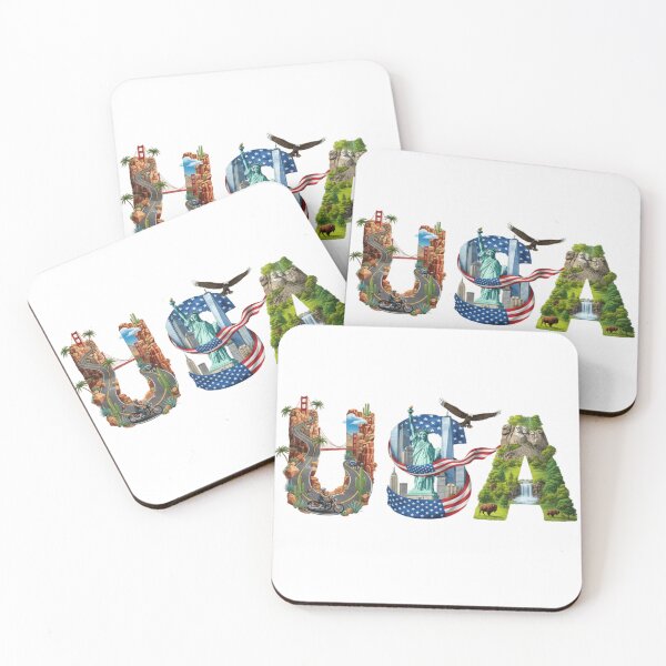 Item preview, The Alphabet of the USA - USA designed and sold by Kaleddis.