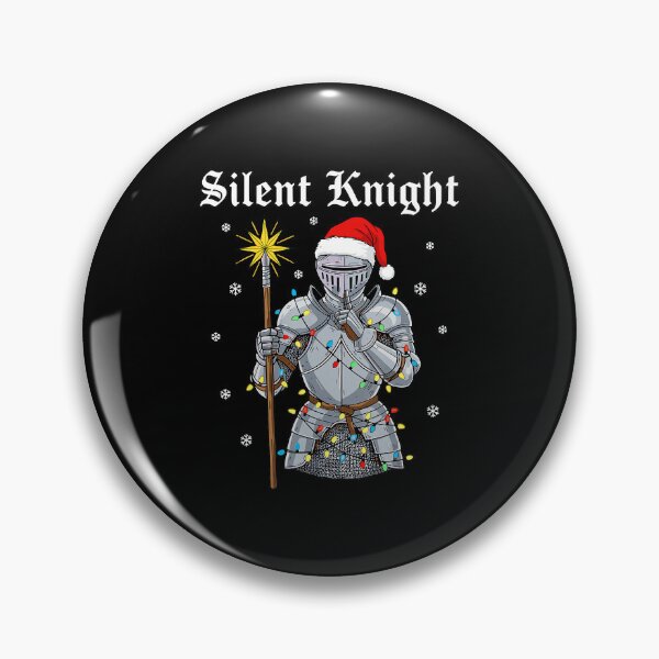 Item preview, Funny Silent Santa Knight Medieval Christmas Warrior Festive  designed and sold by JEFDodsonArt.