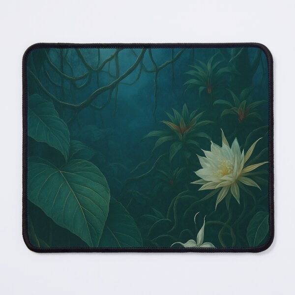 Item preview, Tropical Canopy Pattern – Ancient Trees, Deep Layers, Moonlit Glow designed and sold by Artsy-With.