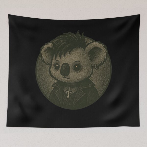 Item preview, Gothic Koala designed and sold by Planetporridge.
