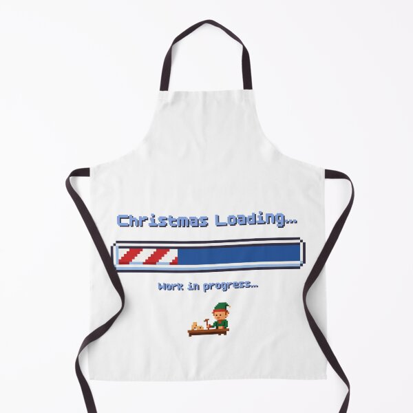 Item preview, Christmas Loading - Work in Progress (Retro 8-bit) designed and sold by ProjetF.