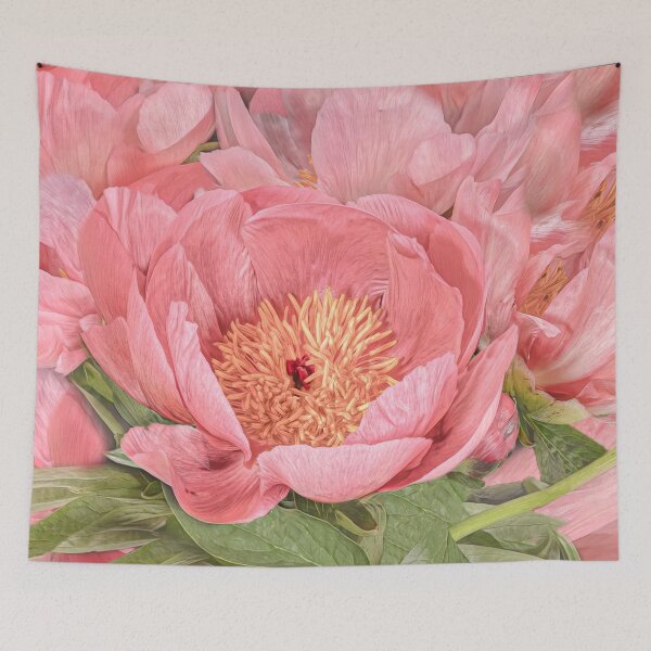 Item preview, Bold Pink Peony designed and sold by Photography by Suzanne Slee.
