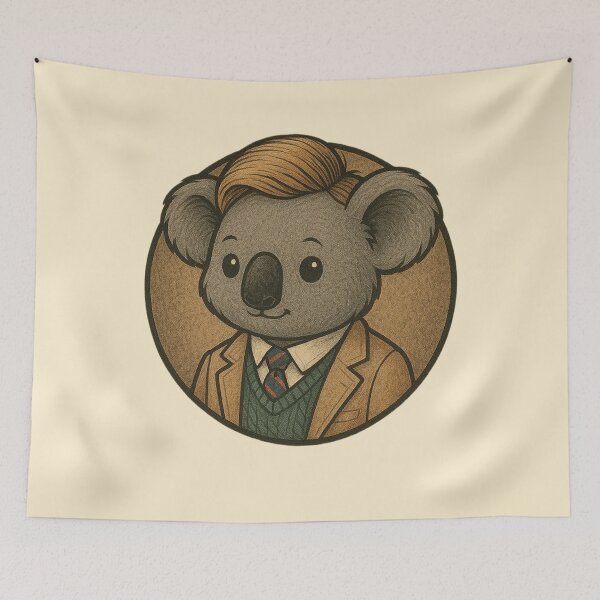 Item preview, Preppy Koala designed and sold by Planetporridge.