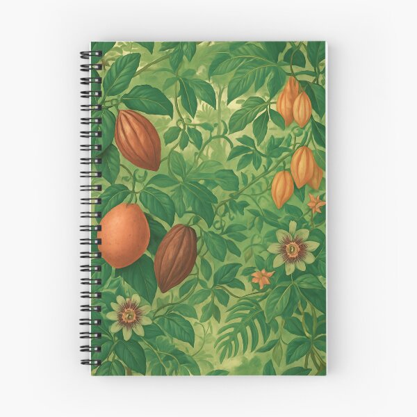 Item preview, Tropical Canopy Pattern – Fruiting Vines, Bright Scattered Light designed and sold by Artsy-With.