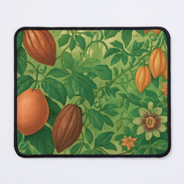 Item preview, Tropical Canopy Pattern – Fruiting Vines, Bright Scattered Light designed and sold by Artsy-With.