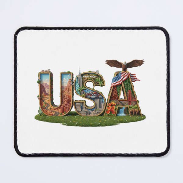 Item preview, The Alphabet of the USA - USA designed and sold by Kaleddis.