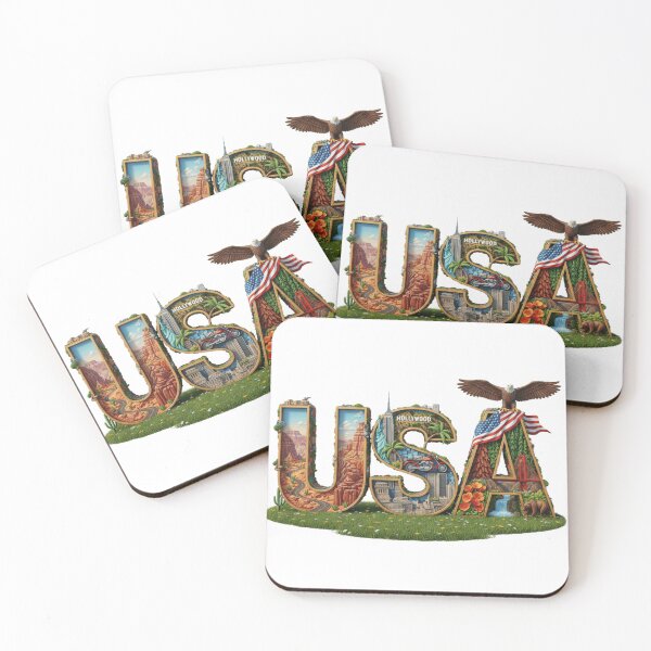 Item preview, The Alphabet of the USA - USA designed and sold by Kaleddis.