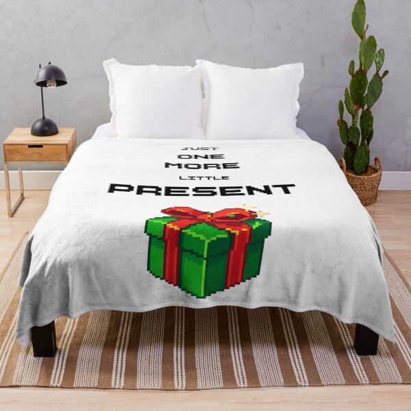 Item preview, Just one more little present - Pixel Art Christmas Gift designed and sold by ProjetF.