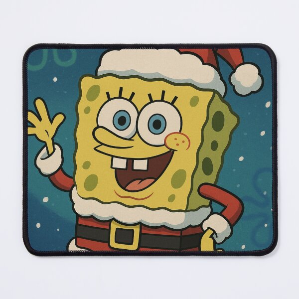 Item preview, SpongeBob Minecraft Santa Claus  designed and sold by DibujandoPorfa.
