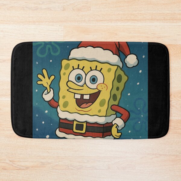 Item preview, SpongeBob Minecraft Santa Claus  designed and sold by DibujandoPorfa.