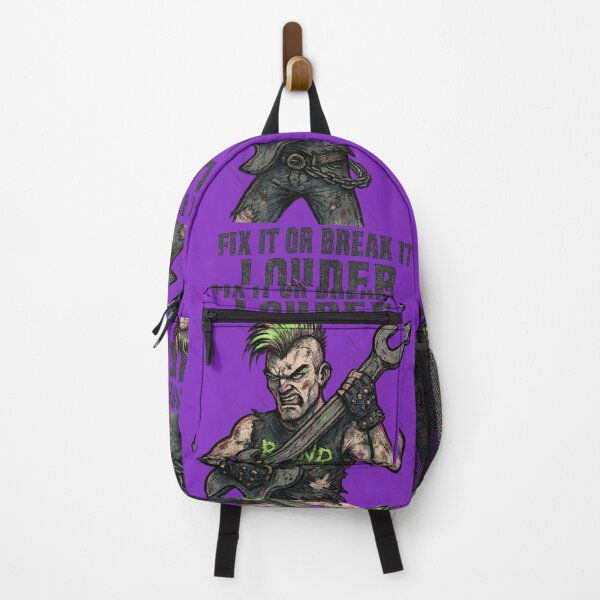 Item preview, Fix It or Break It Louder – Greaser Punk Mechanic Art designed and sold by JonelCrafts.