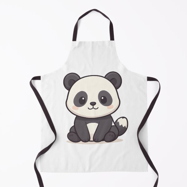 Item preview, Cute Panda Soft Pastel Stencil Art designed and sold by HUMORONCOTTON.