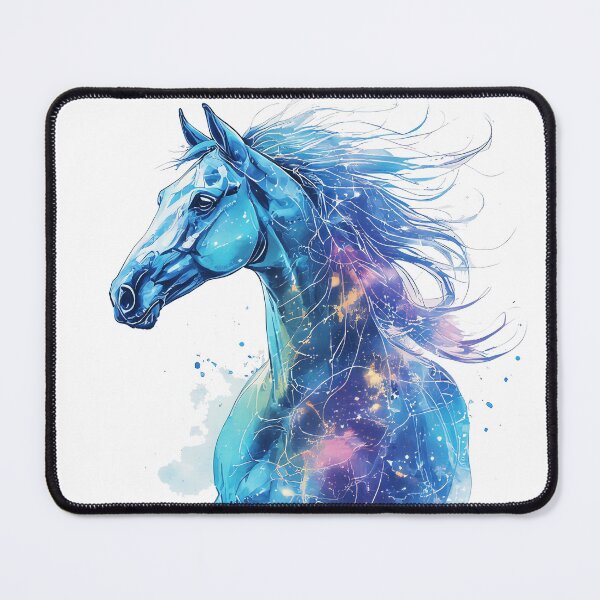 Item preview, blue horse designed and sold by aliraweb.