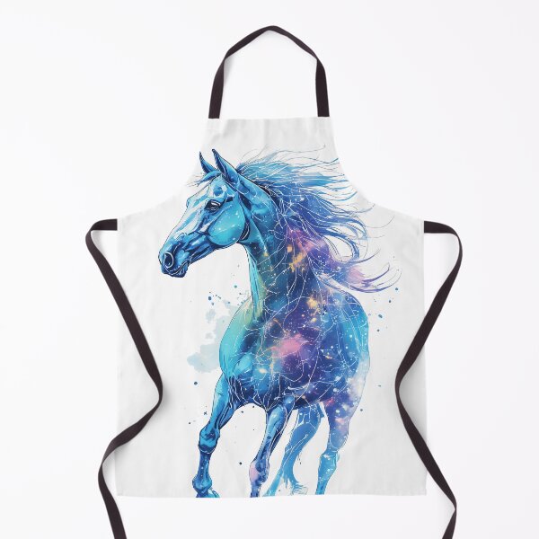 Item preview, blue horse designed and sold by aliraweb.
