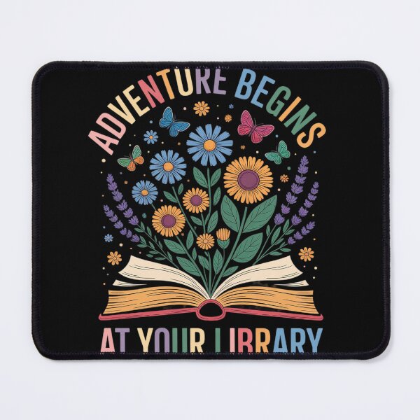 Item preview, Summer Reading Program Adventure Begins At Your Library  designed and sold by KotexTemu.