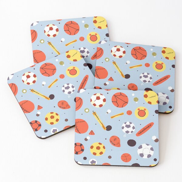 Item preview, Athletics Playful Patterns Celebrating Diverse Sports Athletic Activities designed and sold by ART ATTACK ZONE.