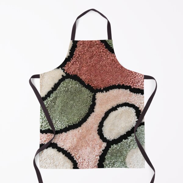 Item preview, Abstract Tufted Rug Texture with Organic Shapes and Black Outlines designed and sold by SplashTastic.