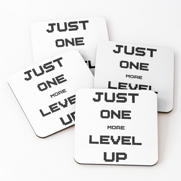 Item preview, Just One More Level Up - Pixel Gamer Quote designed and sold by ProjetF.