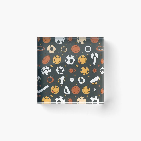 Item preview, Baseball Playful Patterns Celebrating Diverse Sports Athletic Activities designed and sold by ART ATTACK ZONE.