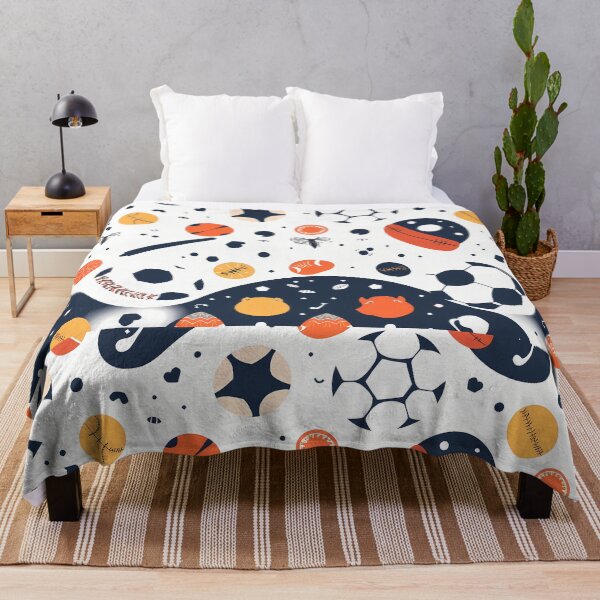 Item preview, Cycling Playful Patterns Celebrating Diverse Sports Athletic Activities designed and sold by ART ATTACK ZONE.