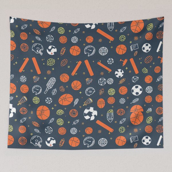Item preview, Equestrian Playful Patterns Celebrating Diverse Sports Athletic Activities designed and sold by ART ATTACK ZONE.