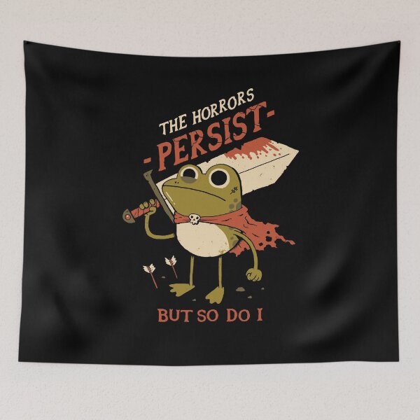 Item preview, The Horrors Persist designed and sold by DinoMike.