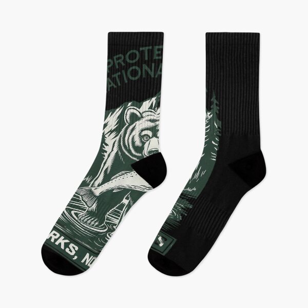 Item preview, Support National Parks Bear Parks Not Profits Camping  designed and sold by KotexTemu.