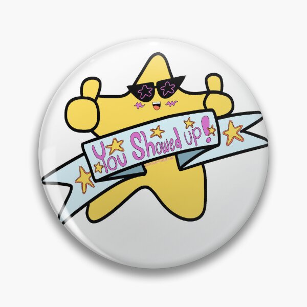 Artikelvorschau, "Du bist erschienen!" Affirmationsstern entworfen und verkauft von StitchedKitten.