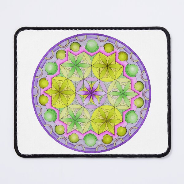 Item preview, Flower of Life – Sacred Geometry Mandala Art designed and sold by Portal Mandalas.