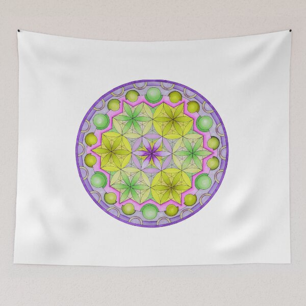 Item preview, Flower of Life – Sacred Geometry Mandala Art designed and sold by Portal Mandalas.
