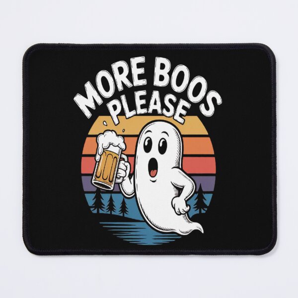 Item preview, More Boos Please Ghost Beer Halloween Drinking designed and sold by mandiana.
