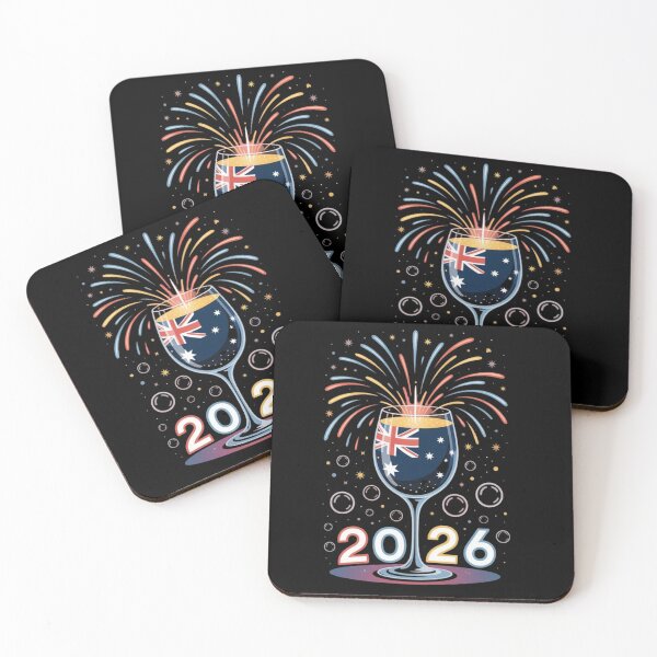 Item preview, Australian New Year Sparkle 2026 designed and sold by SztylishDesigns.
