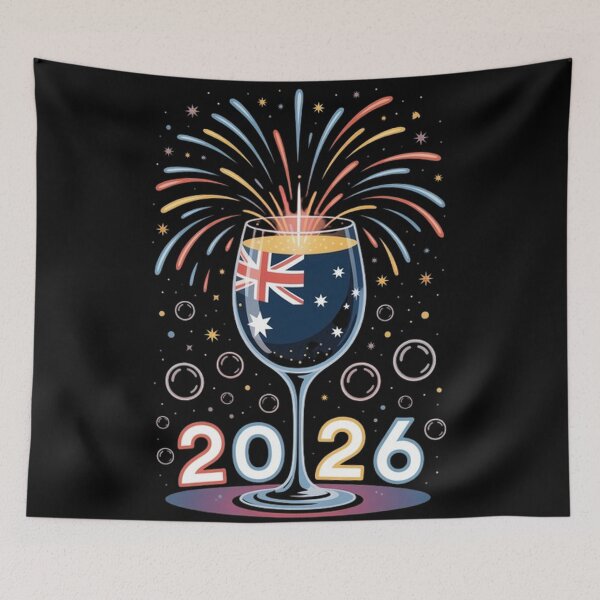 Item preview, Australian New Year Sparkle 2026 designed and sold by SztylishDesigns.