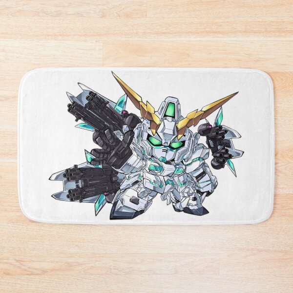 Item preview, Gundam unicorn-Armored Mecha Warrior – Hyper Mode Chibi Robot Illustration designed and sold by Dyan4.