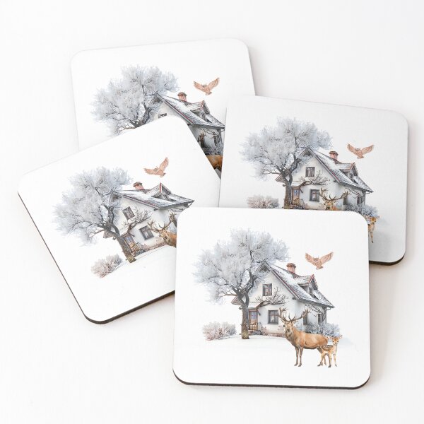 Item preview, Winter house designed and sold by The Cozy Crypt.