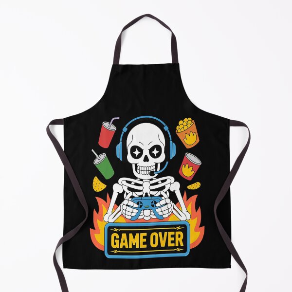 Item preview, Skeleton Gamer Rage Pixel Console Style with Headset designed and sold by CottonCandyPrin.